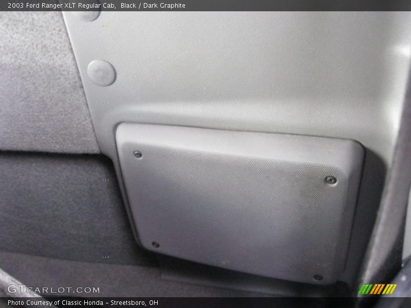 Black / Dark Graphite 2003 Ford Ranger XLT Regular Cab