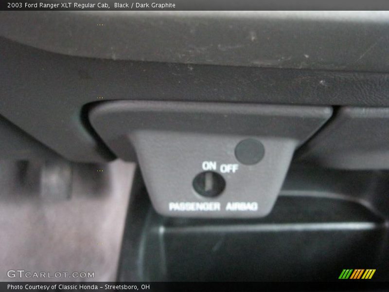 Black / Dark Graphite 2003 Ford Ranger XLT Regular Cab