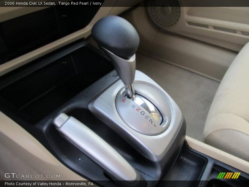Tango Red Pearl / Ivory 2006 Honda Civic LX Sedan