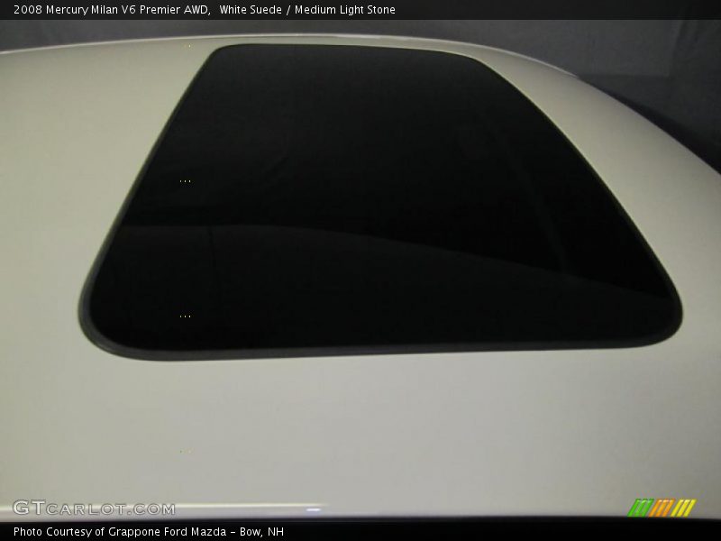 White Suede / Medium Light Stone 2008 Mercury Milan V6 Premier AWD