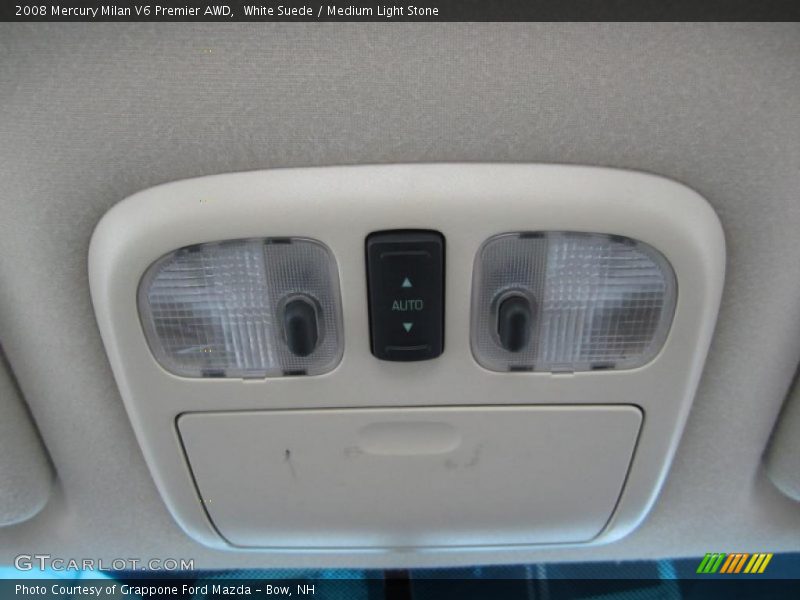 White Suede / Medium Light Stone 2008 Mercury Milan V6 Premier AWD