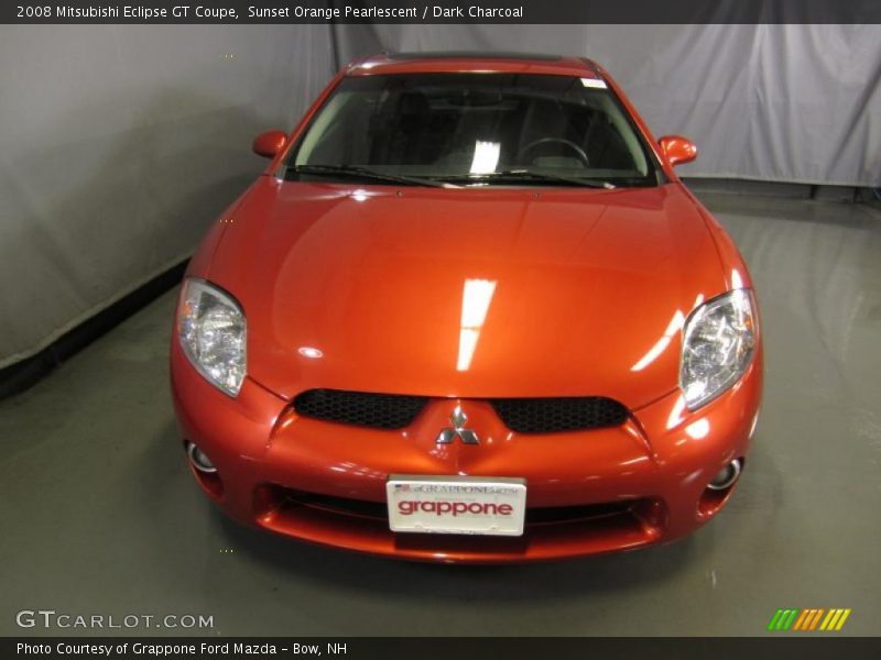 Sunset Orange Pearlescent / Dark Charcoal 2008 Mitsubishi Eclipse GT Coupe