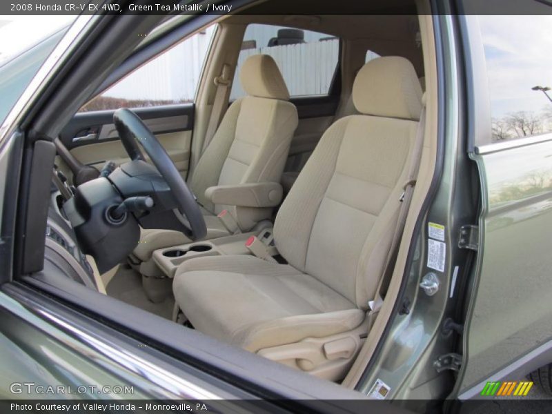 Green Tea Metallic / Ivory 2008 Honda CR-V EX 4WD