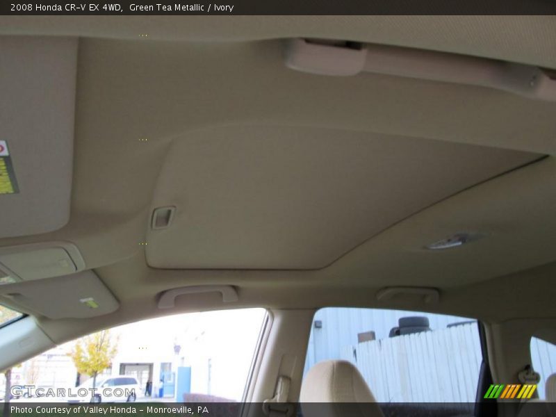 Green Tea Metallic / Ivory 2008 Honda CR-V EX 4WD