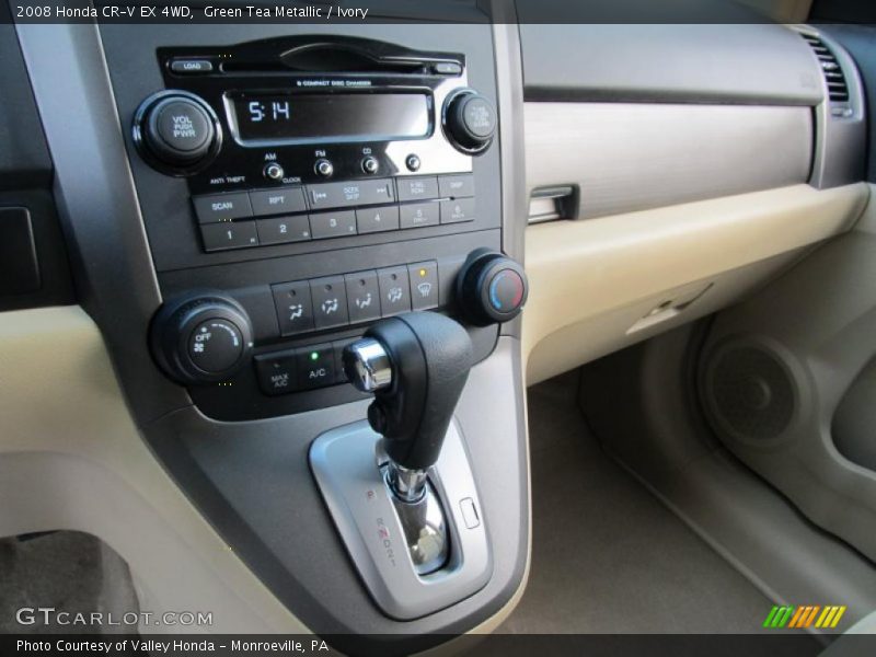 Green Tea Metallic / Ivory 2008 Honda CR-V EX 4WD