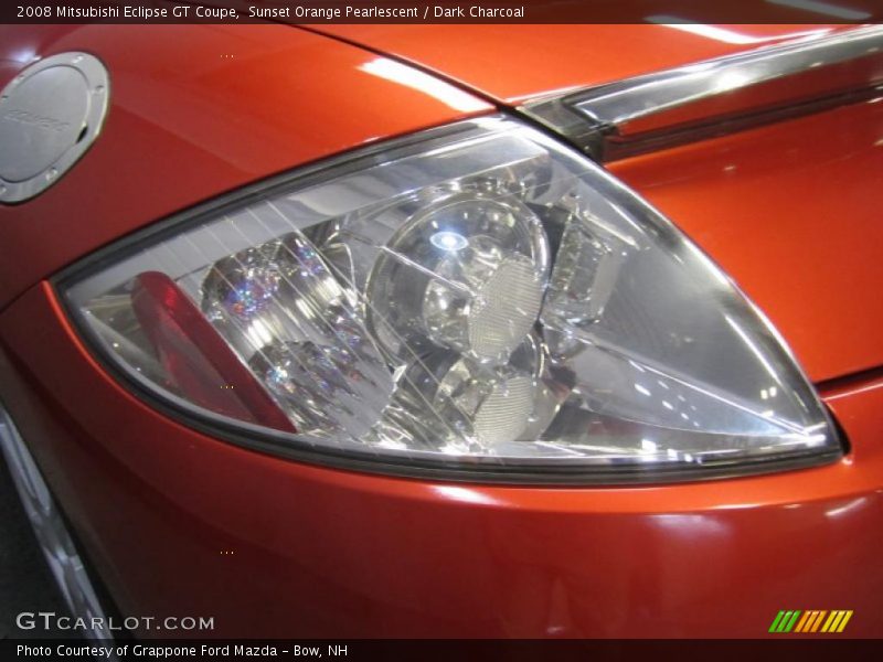 Sunset Orange Pearlescent / Dark Charcoal 2008 Mitsubishi Eclipse GT Coupe