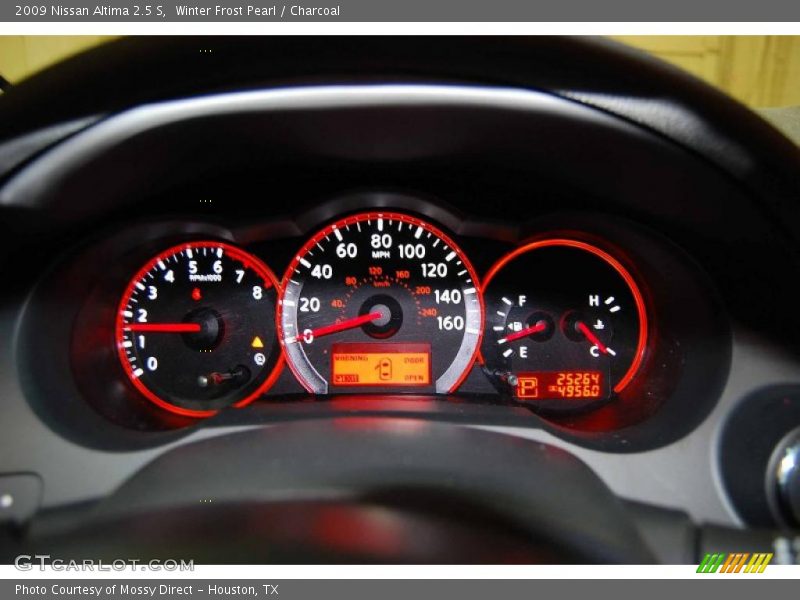 Winter Frost Pearl / Charcoal 2009 Nissan Altima 2.5 S