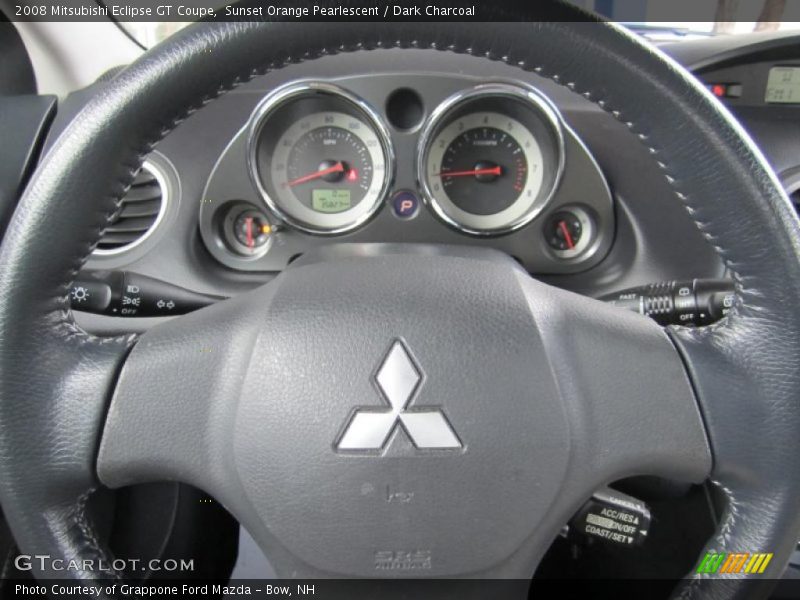 Sunset Orange Pearlescent / Dark Charcoal 2008 Mitsubishi Eclipse GT Coupe