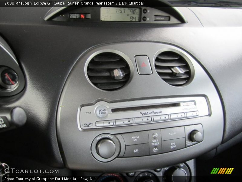 Sunset Orange Pearlescent / Dark Charcoal 2008 Mitsubishi Eclipse GT Coupe