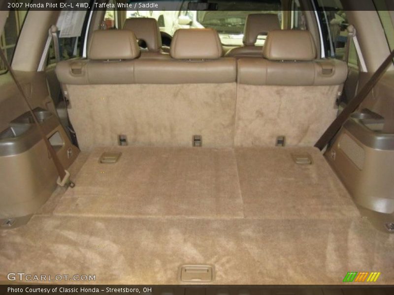 Taffeta White / Saddle 2007 Honda Pilot EX-L 4WD