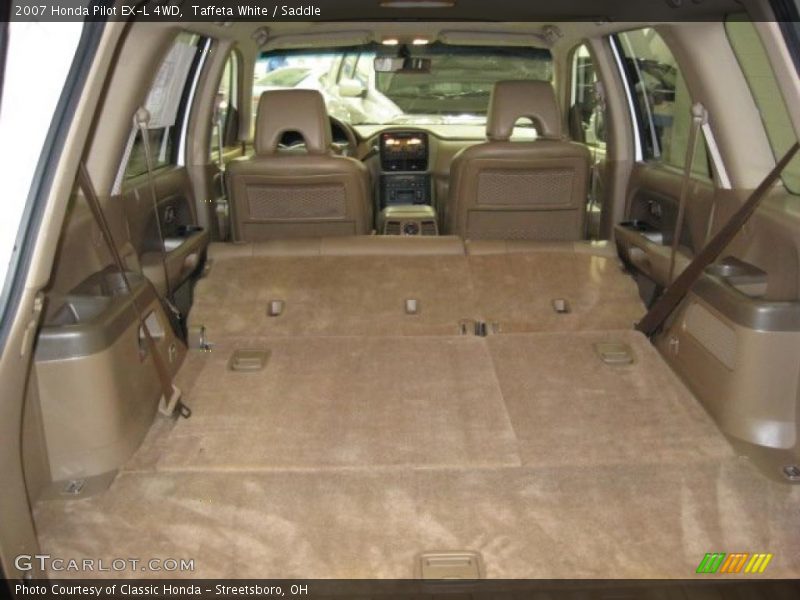 Taffeta White / Saddle 2007 Honda Pilot EX-L 4WD