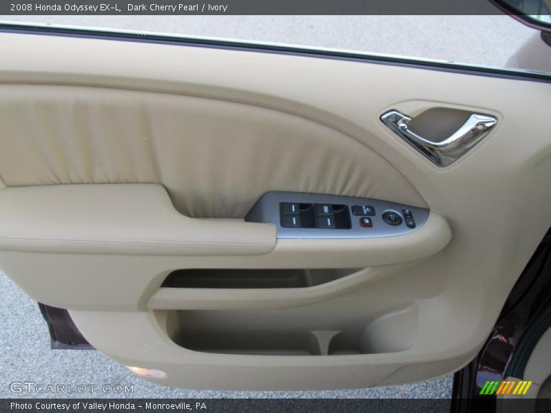 Dark Cherry Pearl / Ivory 2008 Honda Odyssey EX-L