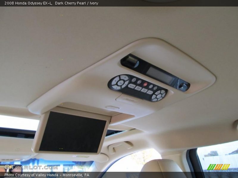 Dark Cherry Pearl / Ivory 2008 Honda Odyssey EX-L
