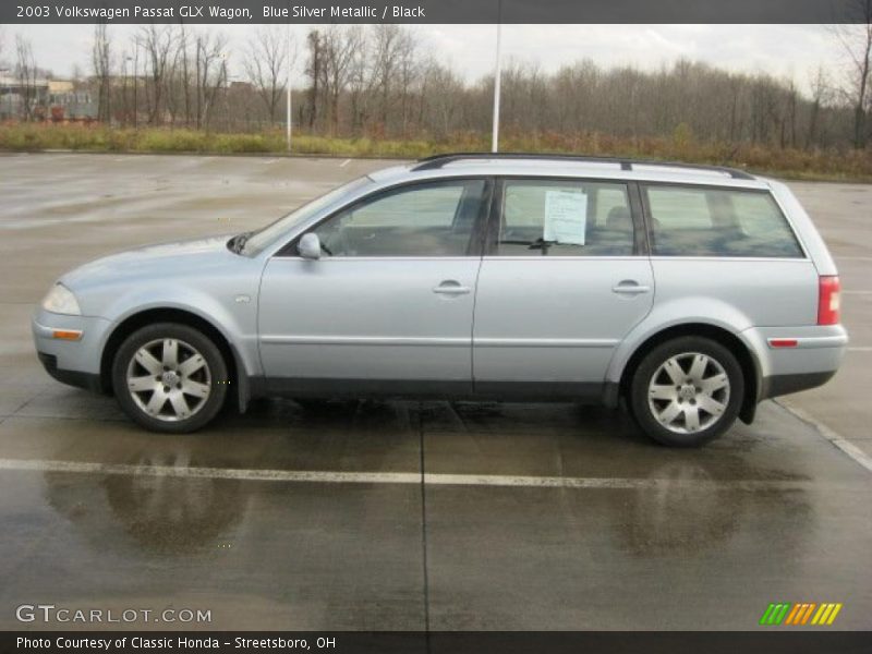  2003 Passat GLX Wagon Blue Silver Metallic