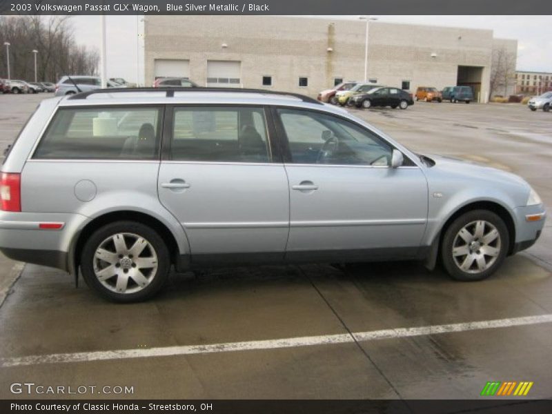 Blue Silver Metallic / Black 2003 Volkswagen Passat GLX Wagon