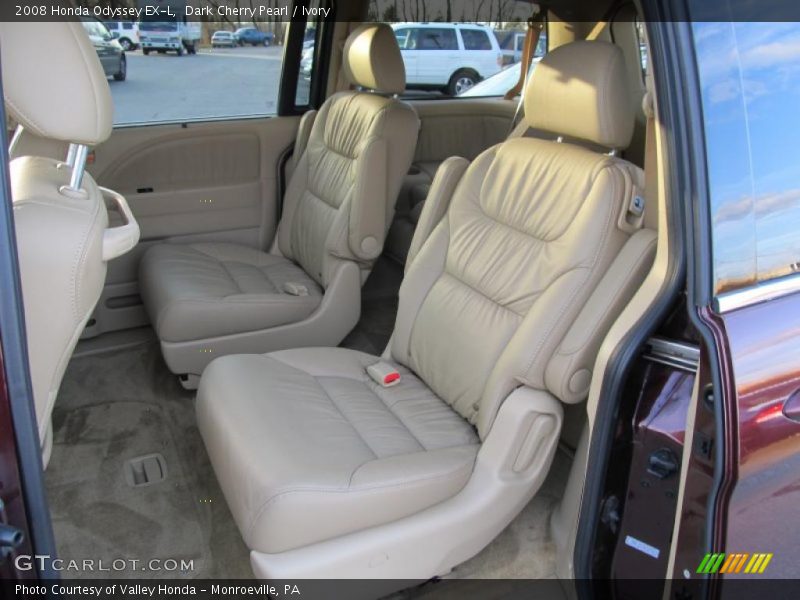 Dark Cherry Pearl / Ivory 2008 Honda Odyssey EX-L