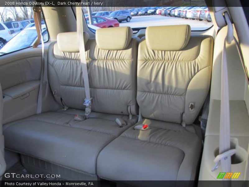 Dark Cherry Pearl / Ivory 2008 Honda Odyssey EX-L