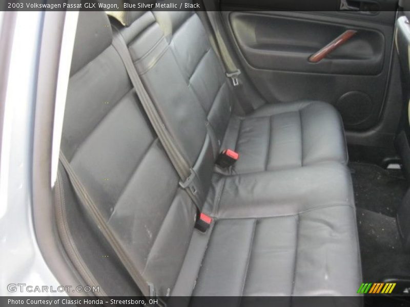  2003 Passat GLX Wagon Black Interior