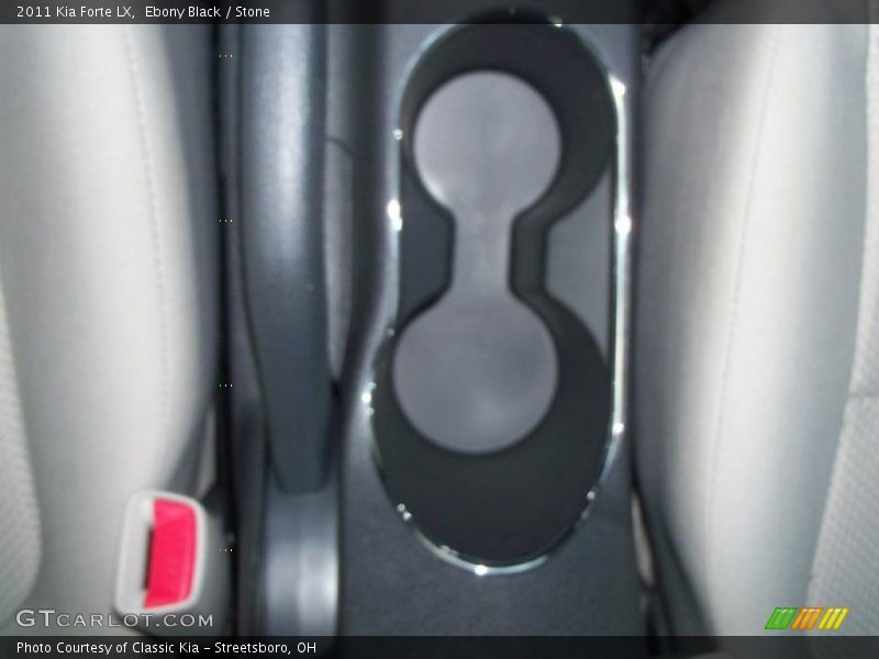 Ebony Black / Stone 2011 Kia Forte LX