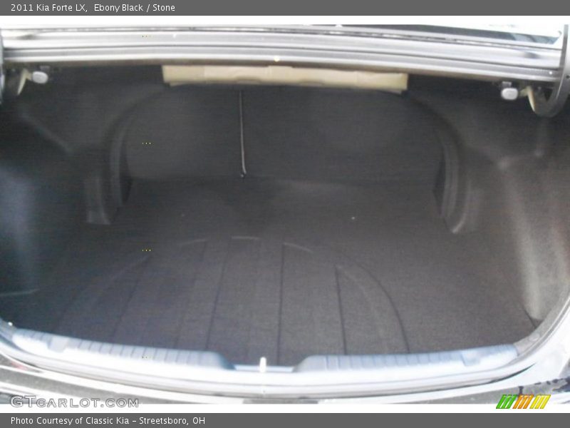Ebony Black / Stone 2011 Kia Forte LX