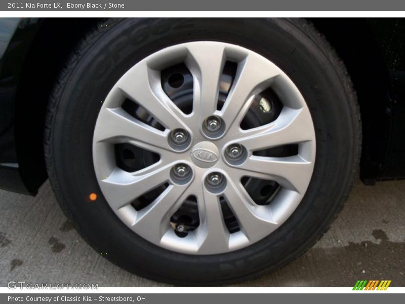Ebony Black / Stone 2011 Kia Forte LX