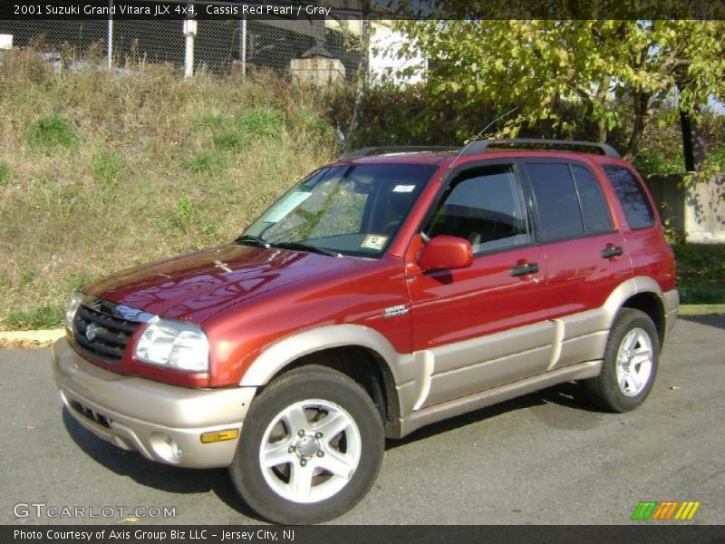 Cassis Red Pearl / Gray 2001 Suzuki Grand Vitara JLX 4x4