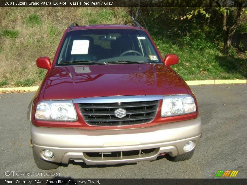 Cassis Red Pearl / Gray 2001 Suzuki Grand Vitara JLX 4x4