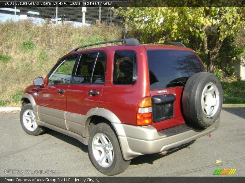 Cassis Red Pearl / Gray 2001 Suzuki Grand Vitara JLX 4x4