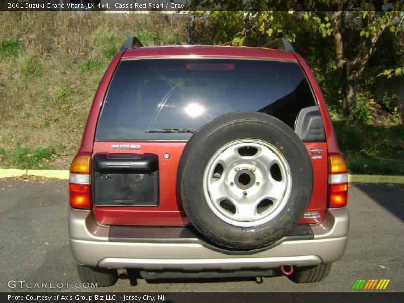 Cassis Red Pearl / Gray 2001 Suzuki Grand Vitara JLX 4x4