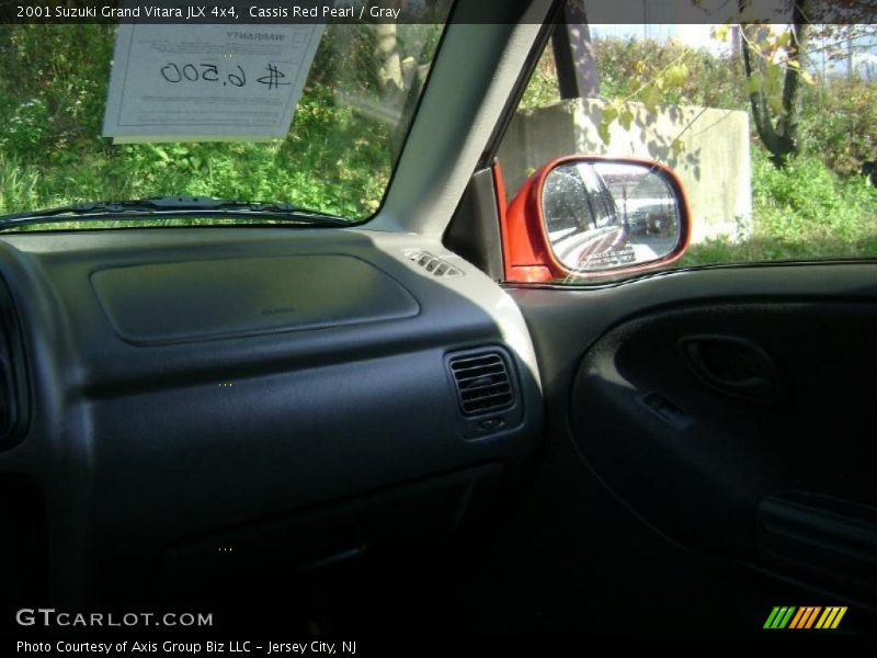 Cassis Red Pearl / Gray 2001 Suzuki Grand Vitara JLX 4x4