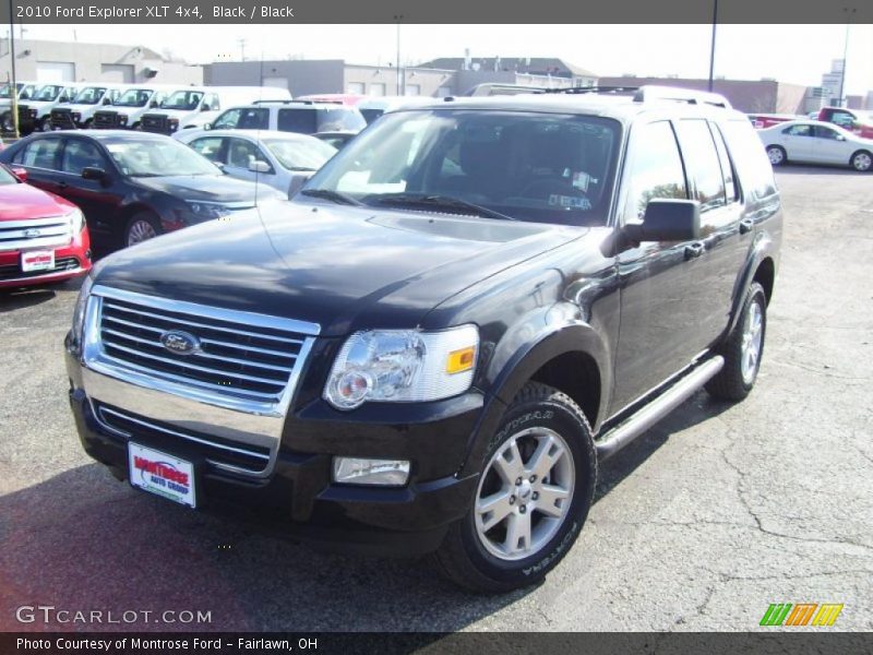 Black / Black 2010 Ford Explorer XLT 4x4