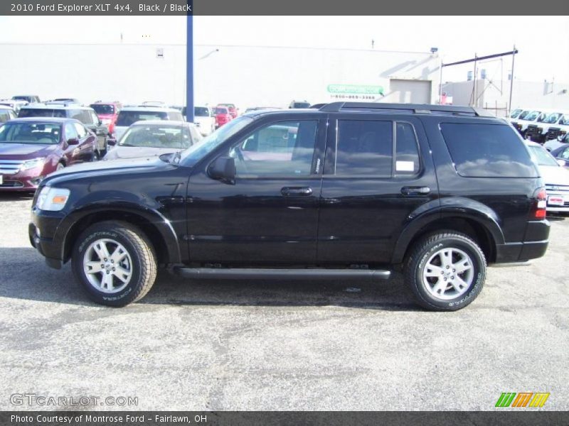 Black / Black 2010 Ford Explorer XLT 4x4