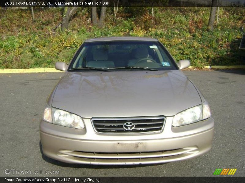 Cashmere Beige Metallic / Oak 2001 Toyota Camry LE V6