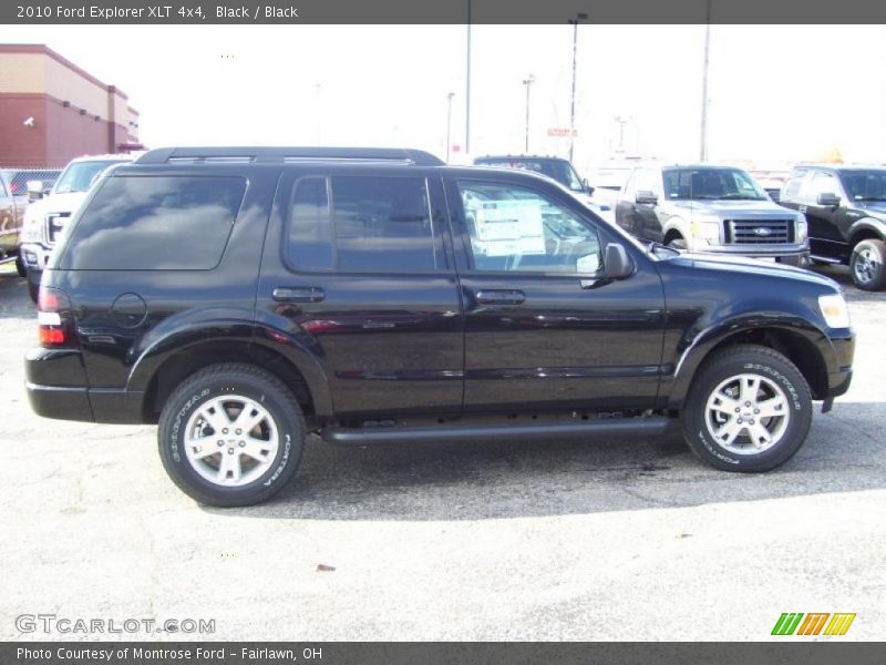 Black / Black 2010 Ford Explorer XLT 4x4
