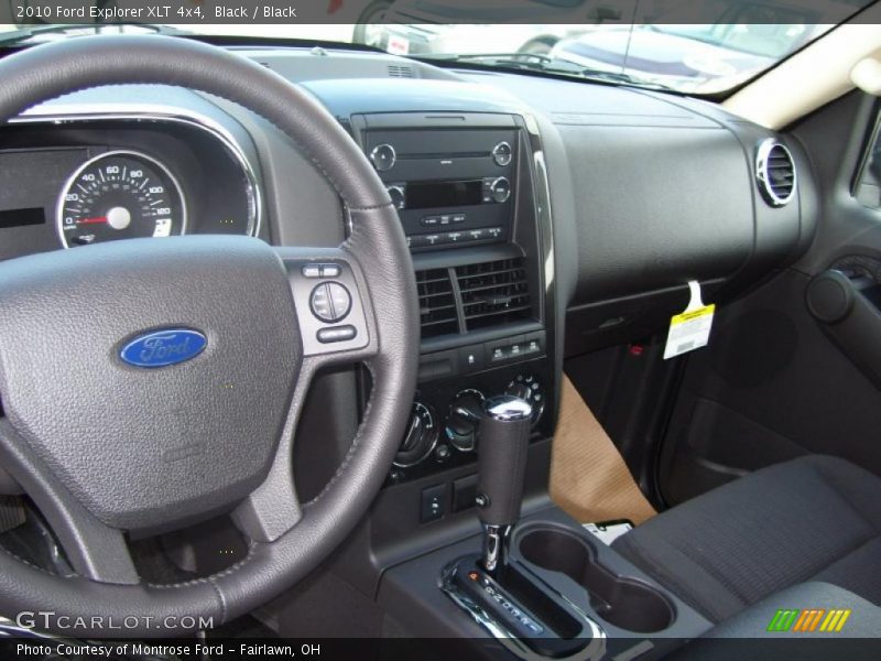 Black / Black 2010 Ford Explorer XLT 4x4