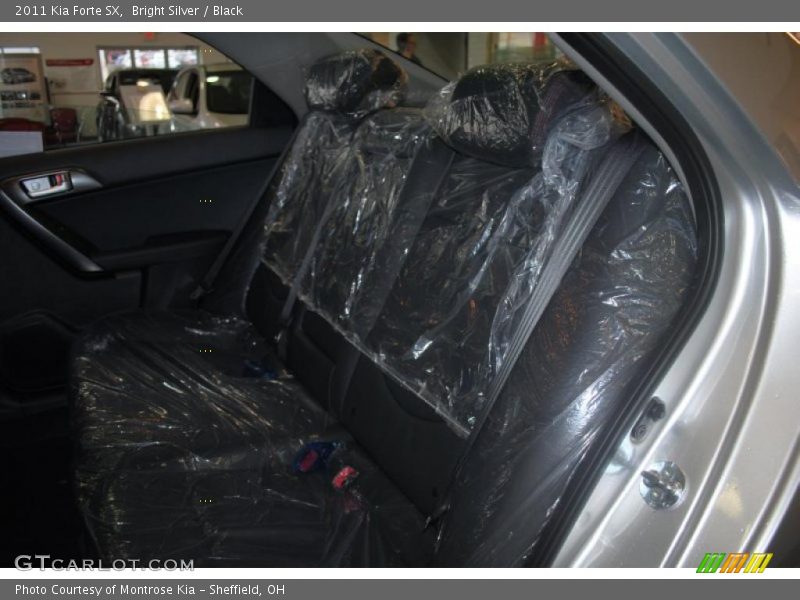 Bright Silver / Black 2011 Kia Forte SX