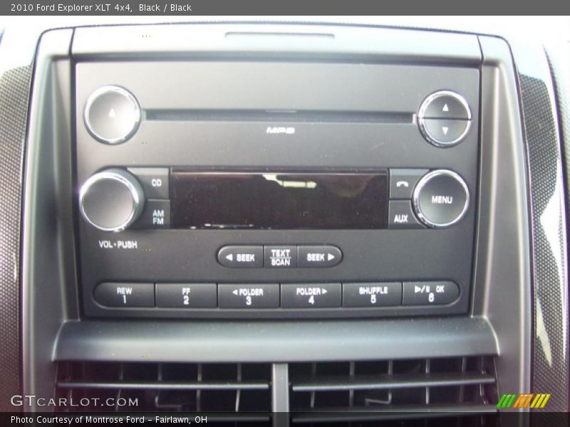 Black / Black 2010 Ford Explorer XLT 4x4