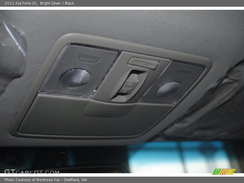 Bright Silver / Black 2011 Kia Forte SX
