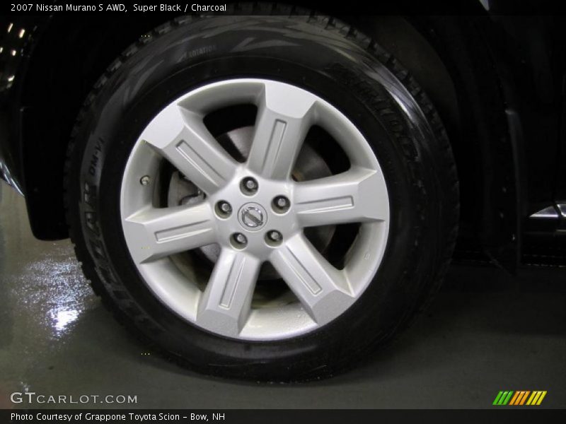Super Black / Charcoal 2007 Nissan Murano S AWD