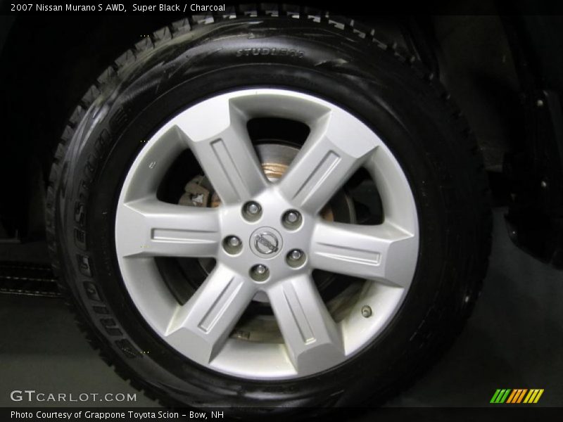 Super Black / Charcoal 2007 Nissan Murano S AWD