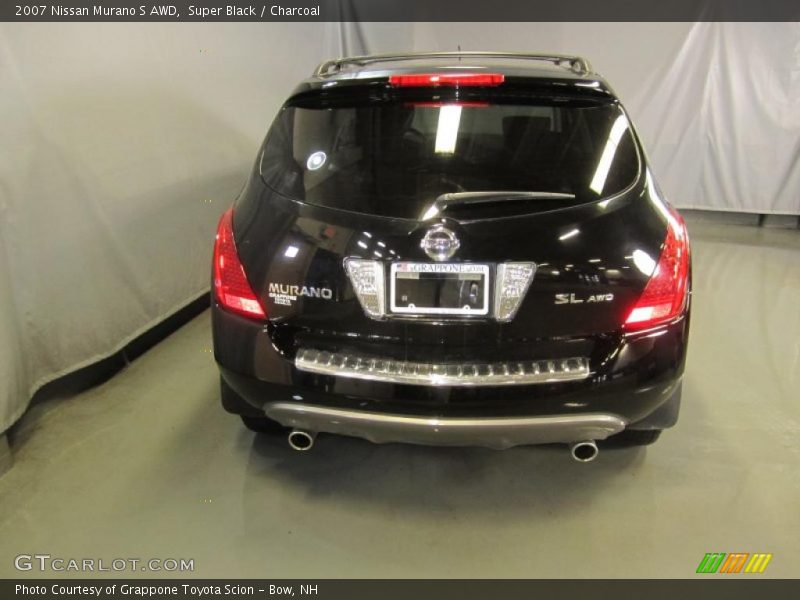Super Black / Charcoal 2007 Nissan Murano S AWD