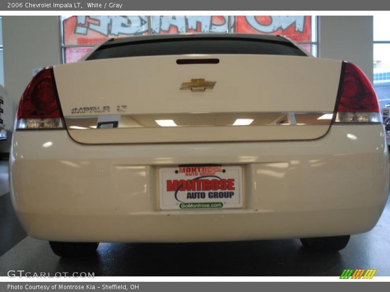 White / Gray 2006 Chevrolet Impala LT