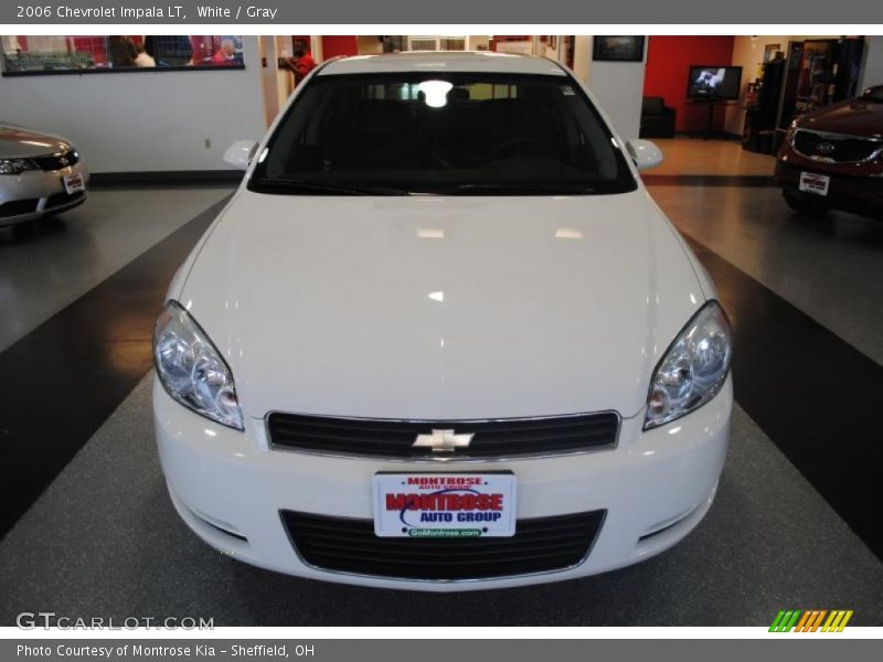 White / Gray 2006 Chevrolet Impala LT