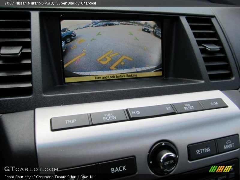 Super Black / Charcoal 2007 Nissan Murano S AWD