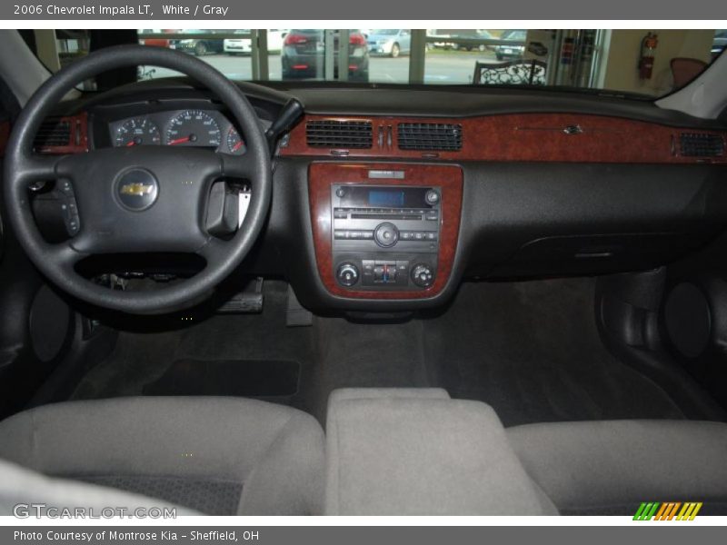 White / Gray 2006 Chevrolet Impala LT