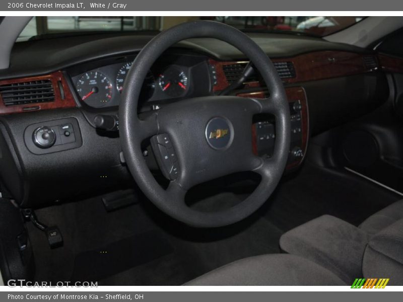 White / Gray 2006 Chevrolet Impala LT