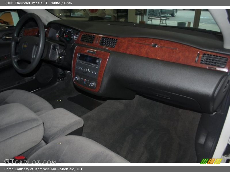 White / Gray 2006 Chevrolet Impala LT