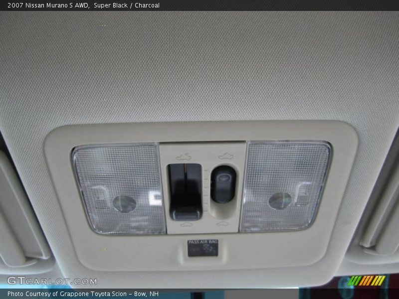 Super Black / Charcoal 2007 Nissan Murano S AWD