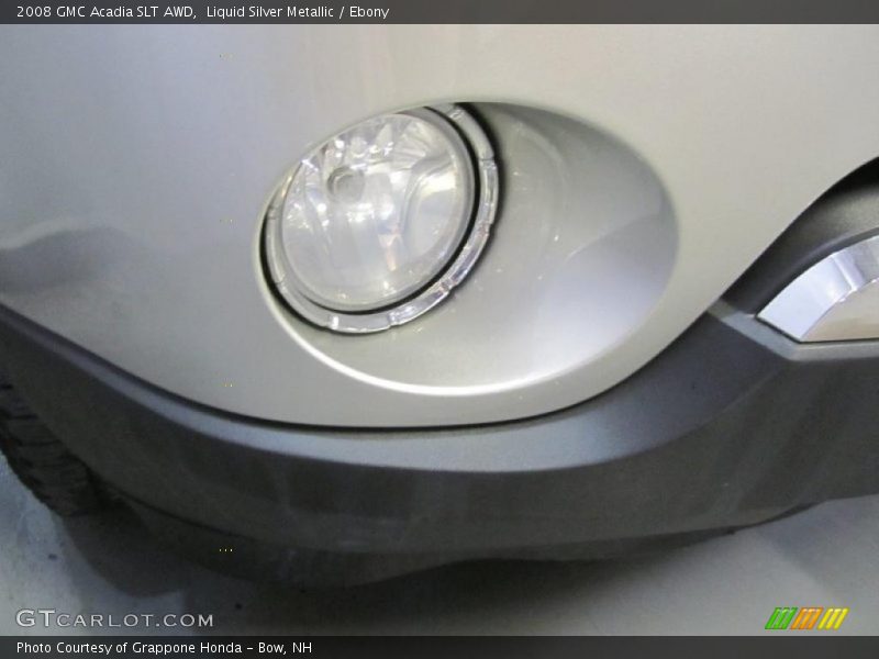 Liquid Silver Metallic / Ebony 2008 GMC Acadia SLT AWD