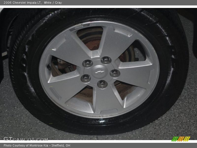 White / Gray 2006 Chevrolet Impala LT